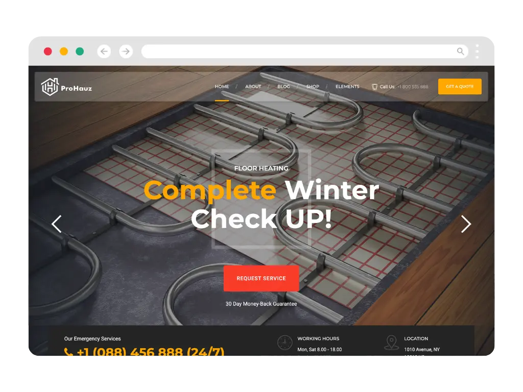 Floor Heating Website