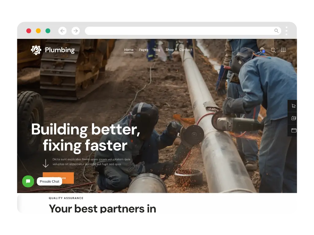 Builder Website