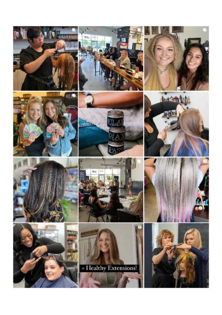 Kisners Hair Company Social Media